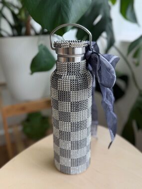 Collina Strada Rhinestone Stainless Steel Water Bottle NWOT